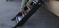 MOR/ryde 4 Manual Flip Up Step Entry Step
