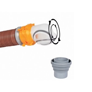 Revolution RV Sewer Hose Swivel Elbow 