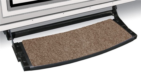 Outrigger Radius RV Step Rug Walnut Brown 