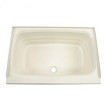 Lippert 209369 Standard Tub 24 Inch x 36 Inch Center Drain Parchment ABS 