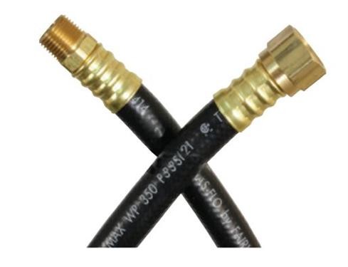 JR Products 48 inch Propane Hose 3/8 inch diameter 