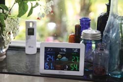 New Color Tempminder Weather Station 