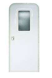 Lippert Components- 30 Inch Width x 72 Inch Height Raidus RV Entry Door 