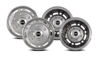 Pacific Dualies 12 Vent Holes Wheel Stainless Steel Wheel Simulator 