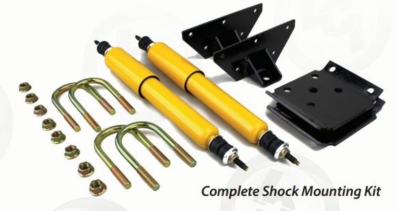 Shock Mount Kit - 3" Axle Tube 