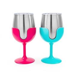 Life Is Better At The Campsite Wine Glass 