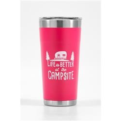 Travel Mug; Life Is Better At The Campsite 