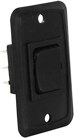 Momentary On/Off Switch, Black 12V 