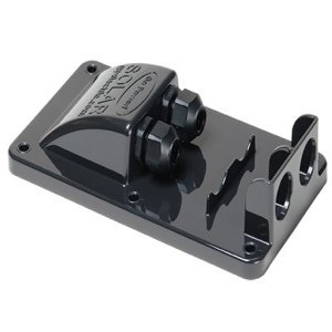  Cable Entry Plate for MC4 Solar Cables, Black 