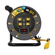  Camco Power Grip 50-Foot Extension Cord Reel with USB Charging Ports 55291 