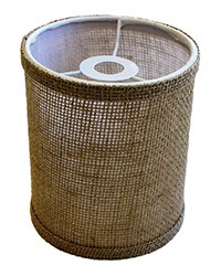 LaSalle Bristol Barrel Lamp Shade Burlap 