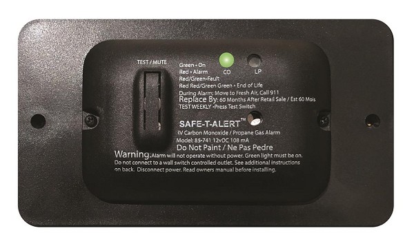 MTI Industry Carbon Monoxide/ Propane Leak Detector 85-741-BL-TR 
