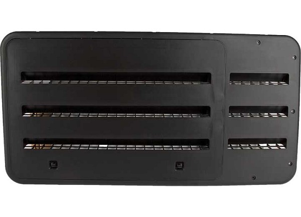  Norcold 637318BK Refrigerator Vent Door Black 