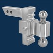 Andersen 6" Rapid Hitch 2" x 2-5/16" Plated Steel Combo Ball 