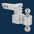 Andersen 4" Rapid Hitch 1-7/8" x 2" Plated Steel Combo Ball 