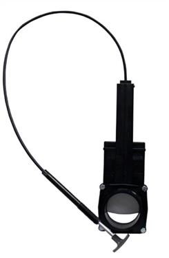 Sewer Waste Valve 3 Inch Hub x 3 Inch Handle and 96 Inch Cable (Image may differ from actual product) 