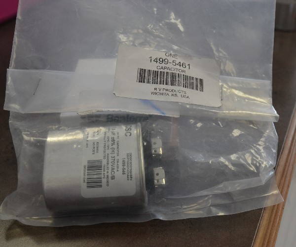 Coleman RV Air Conditioner 7.5 Capacitor 