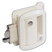 Travel Trailer Door Lock White Powder Coat  (Image may differ from actual product) 