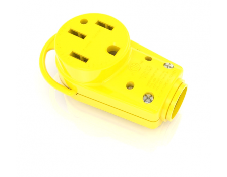Connector, 50A, Yellow 
