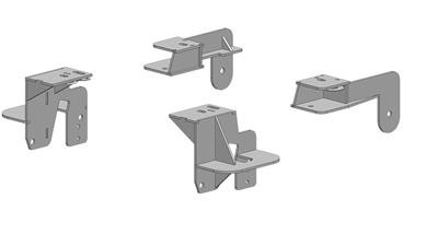 Pullrite Super Bracket Mounting Kit 
