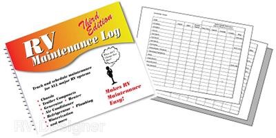 RV Maintenance Log Journal 