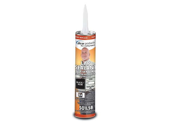Dicor Self Leveling RV Lap Sealant - Black - 501LSB-1 